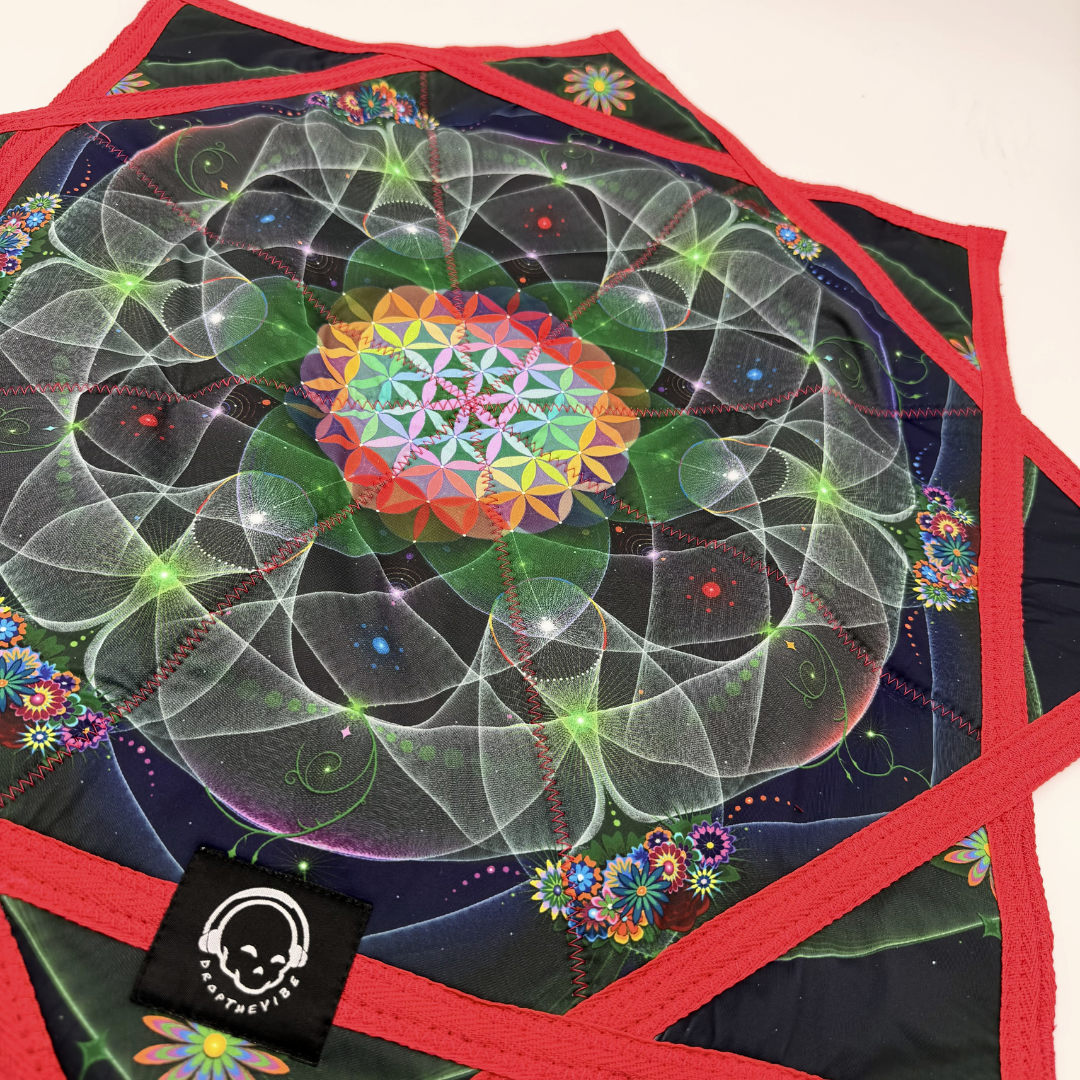 Double-Side Rainbow Mandala FlowStar