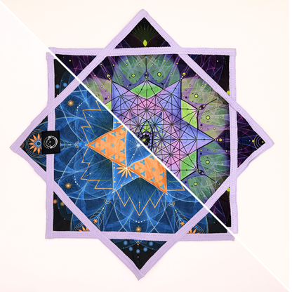Double-Sided Purple Divine FlowStar