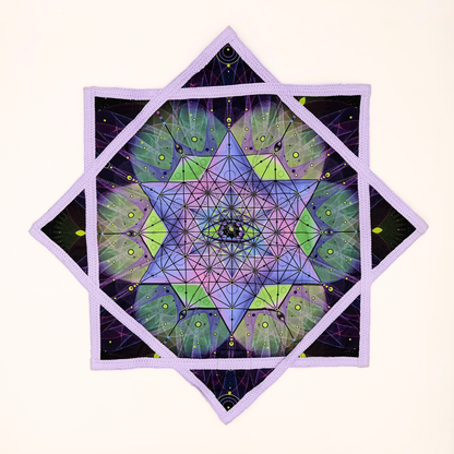 Double-Sided Purple Divine FlowStar