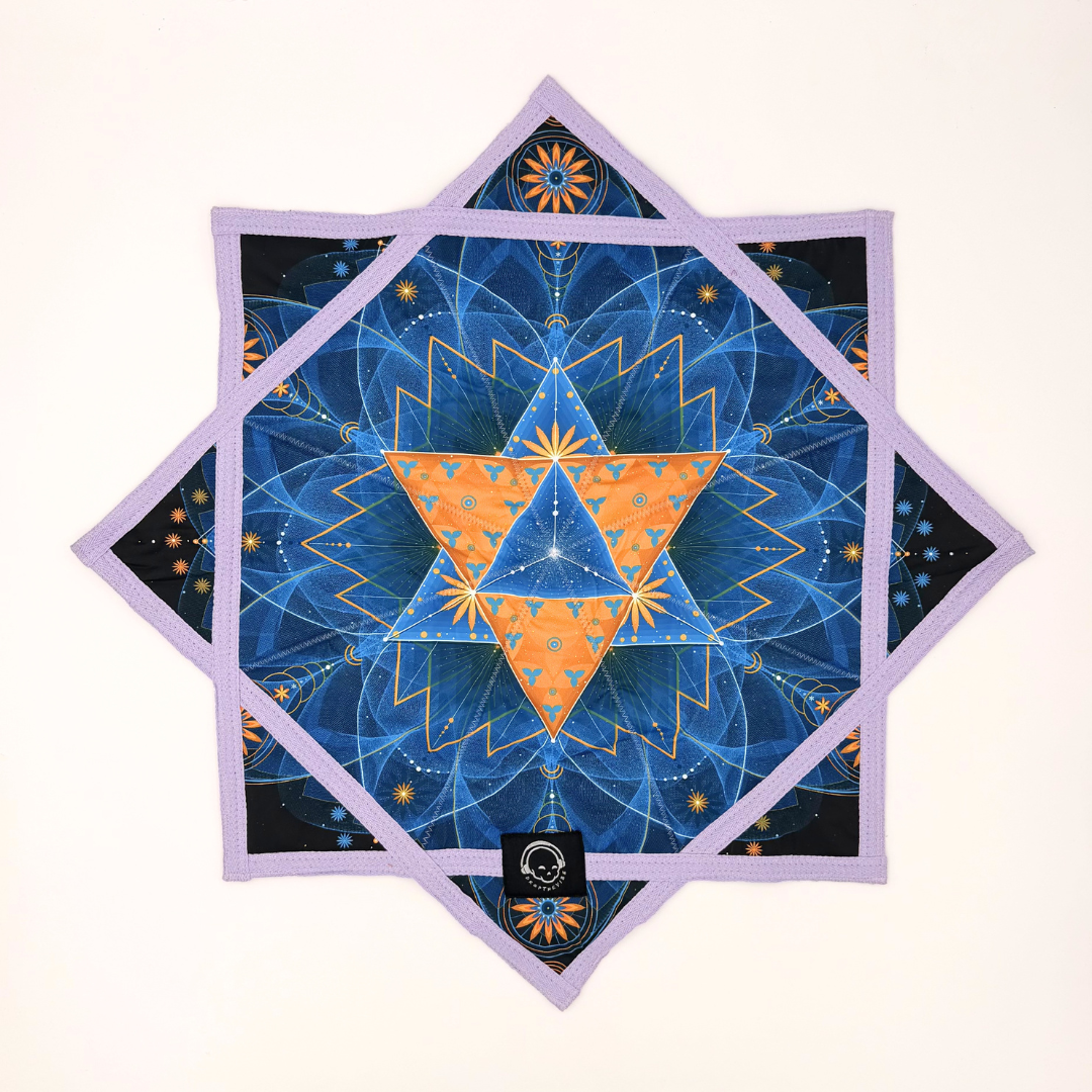 Double-Sided Purple Divine FlowStar