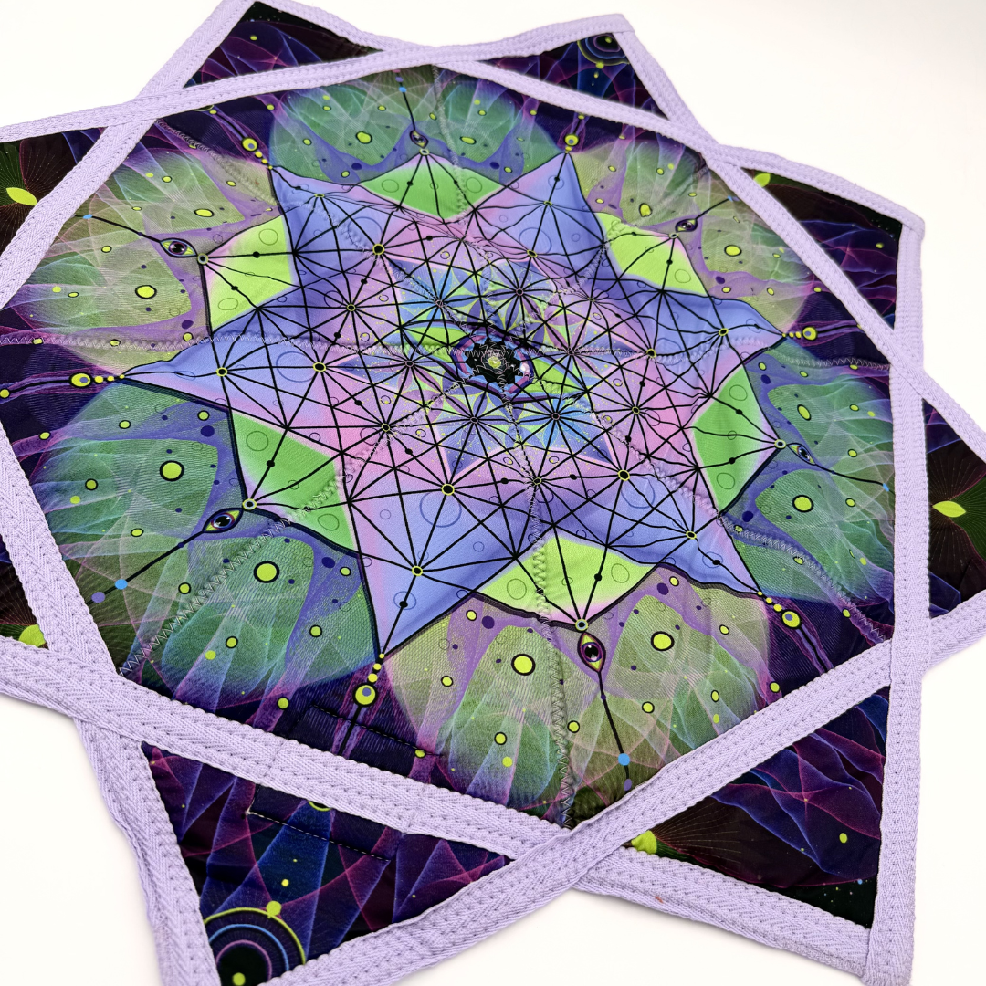 Double-Sided Purple Divine FlowStar
