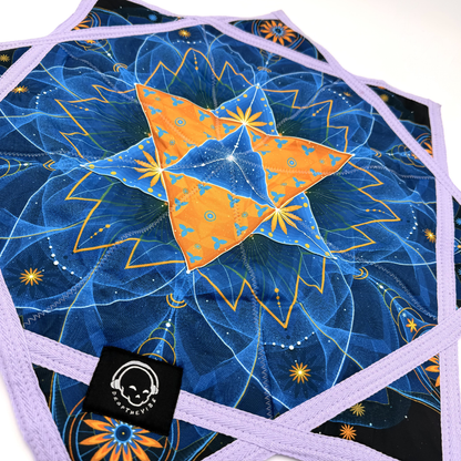 Double-Sided Purple Divine FlowStar