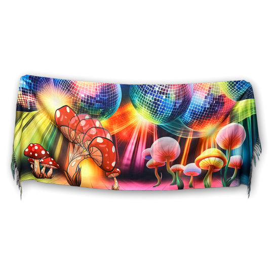 Disco Mushroom Pashmina
