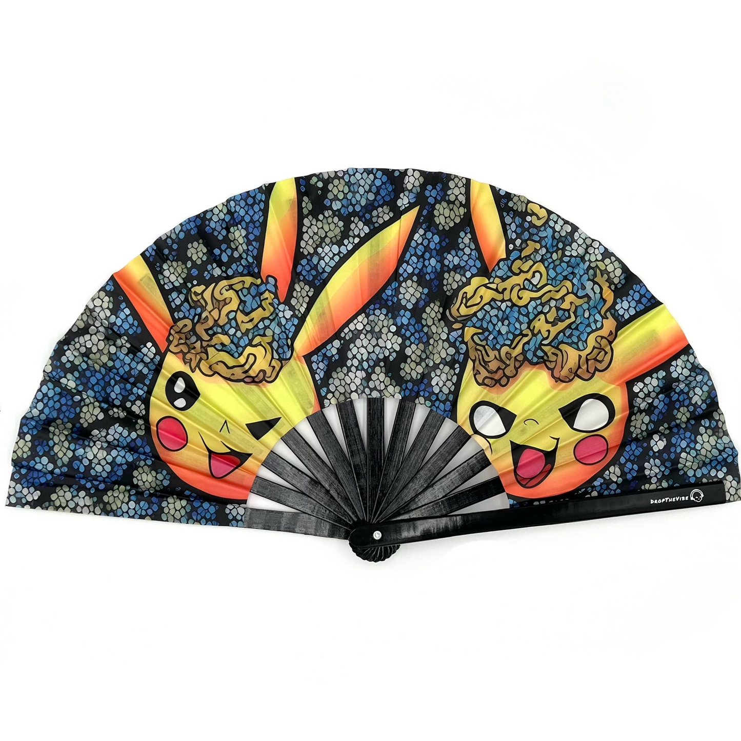 Zappy Breeze Pikachu Hand Fan