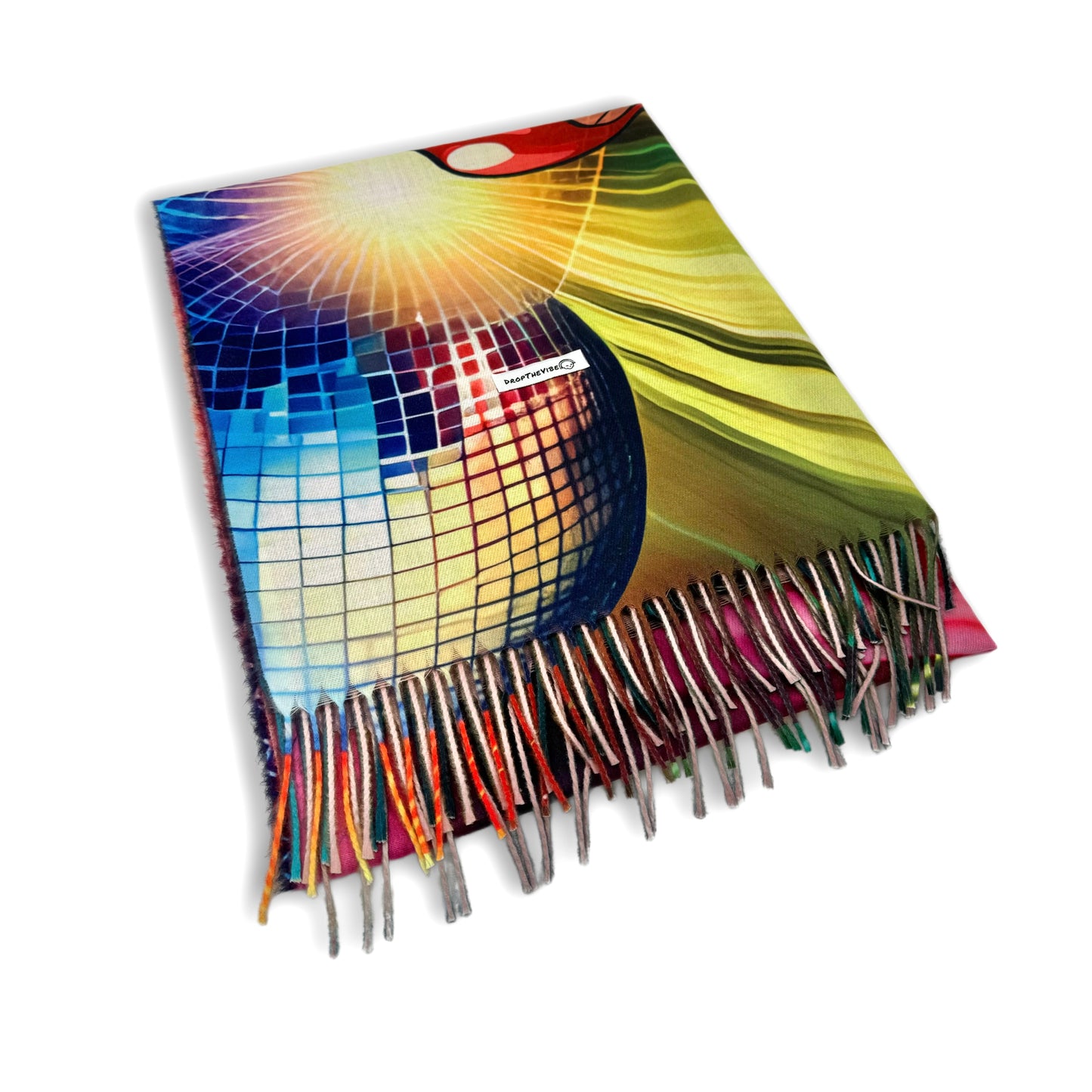 Disco Mushroom Pashmina
