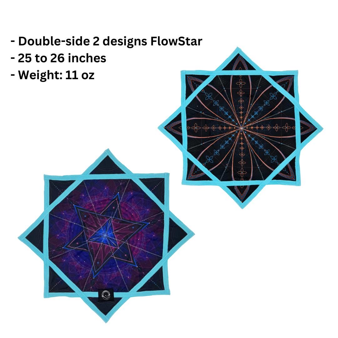 Double-side  FlowStar | Dapo Star | Rave Festival Flow Toy