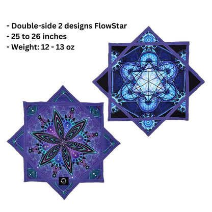 Double-side Luminexus FlowStar | Dapo Star | Rave Festival Flow Toy