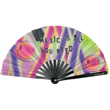 MUSIC IS ALL YOU NEED Hand Fan