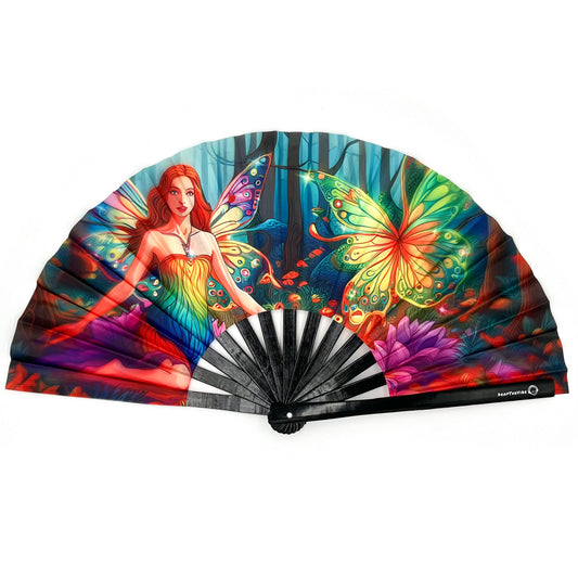 Fairy in the Forest Hand Fan