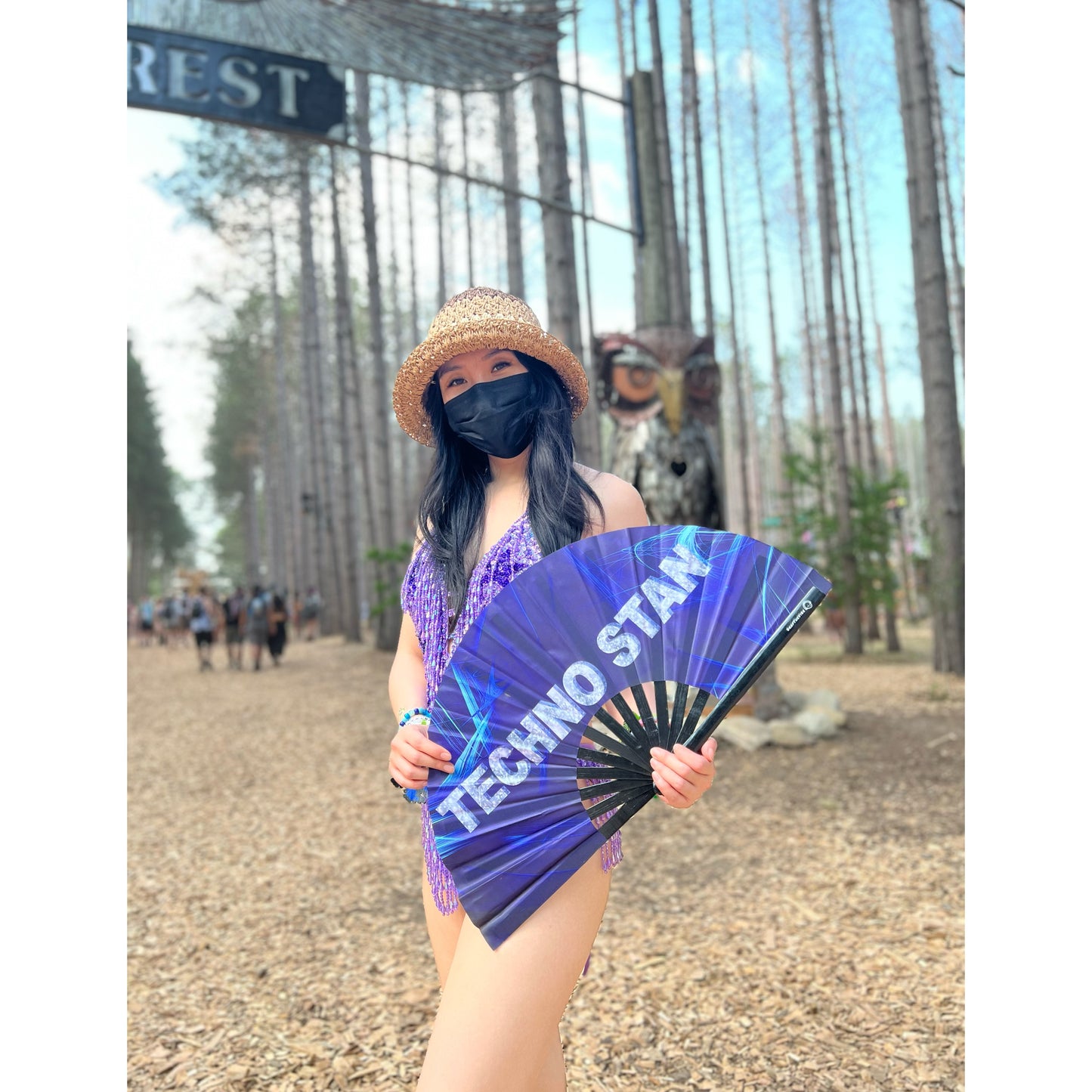 Techno Stan Hand Fan