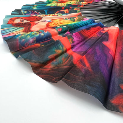 Fairy in the Forest Hand Fan