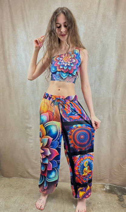 Blossom Mandala Carrot Pants