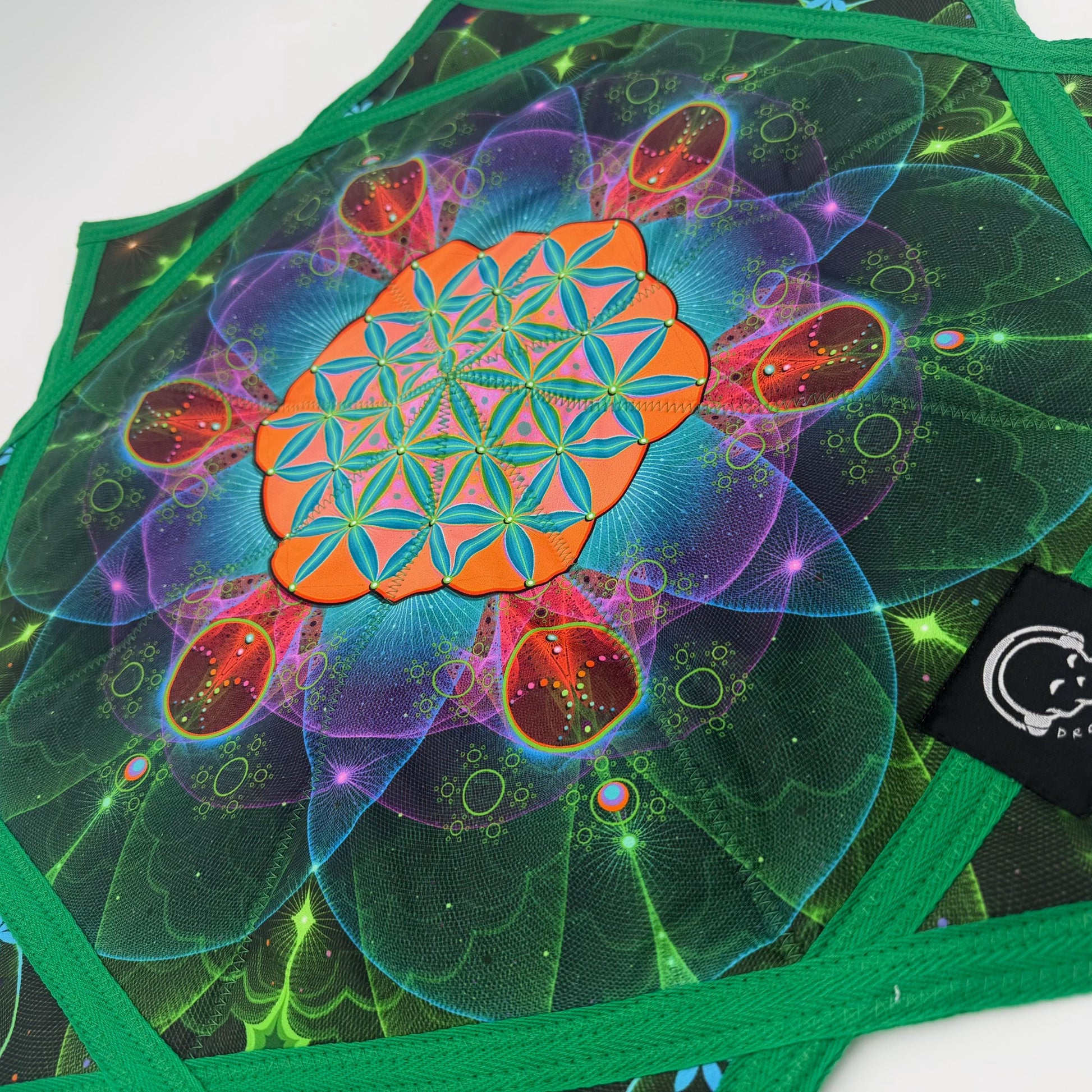 UV Double-side Harmonic Grid FlowStar | Dapo Star | Rave Festival Flow Toy