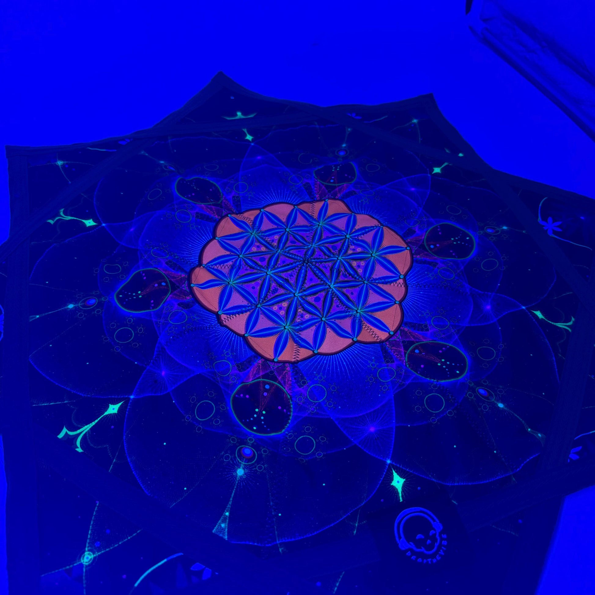 UV Double-side Harmonic Grid FlowStar | Dapo Star | Rave Festival Flow Toy