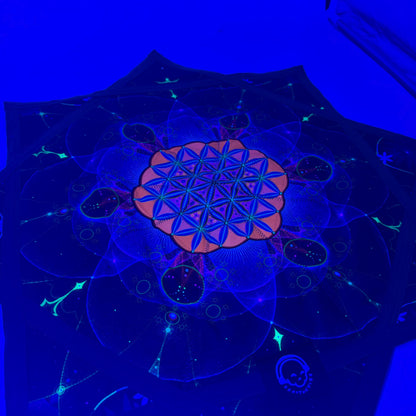UV Double-side Harmonic Grid FlowStar | Dapo Star | Rave Festival Flow Toy