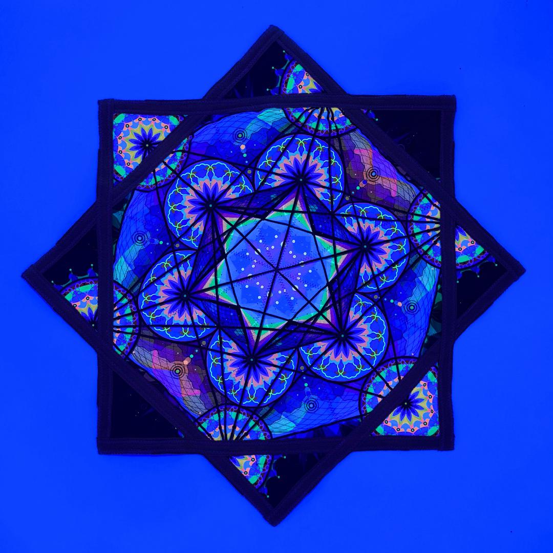 UV Double-side Luminexus FlowStar | Dapo Star | Rave Festival Flow Toy
