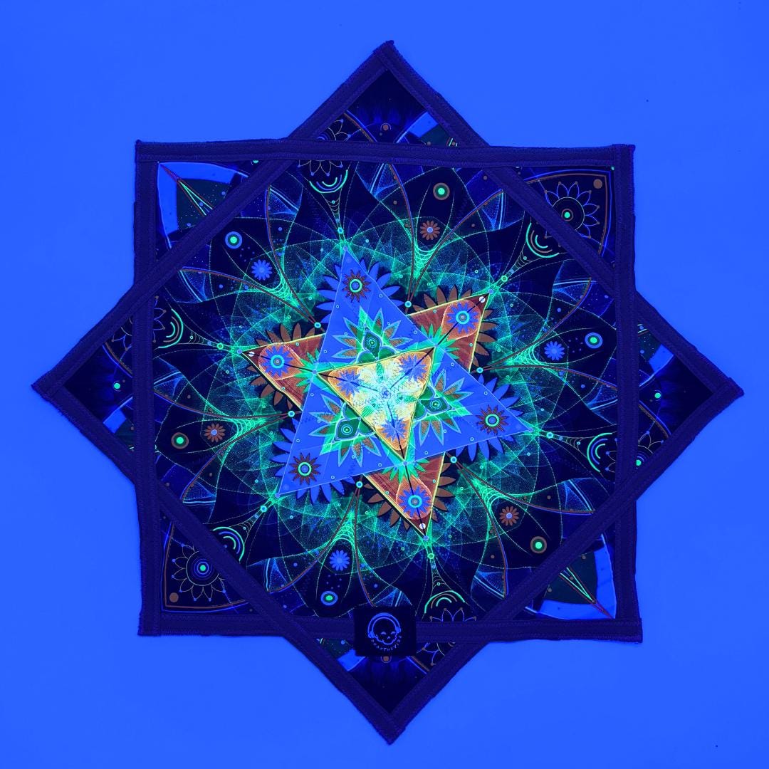UV Double-side Luminexus FlowStar | Dapo Star | Rave Festival Flow Toy