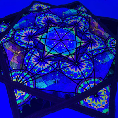 UV Double-side Luminexus FlowStar | Dapo Star | Rave Festival Flow Toy