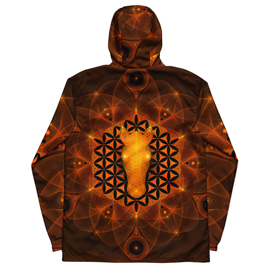 Sacred Horse Mandala Unisex Windbreaker