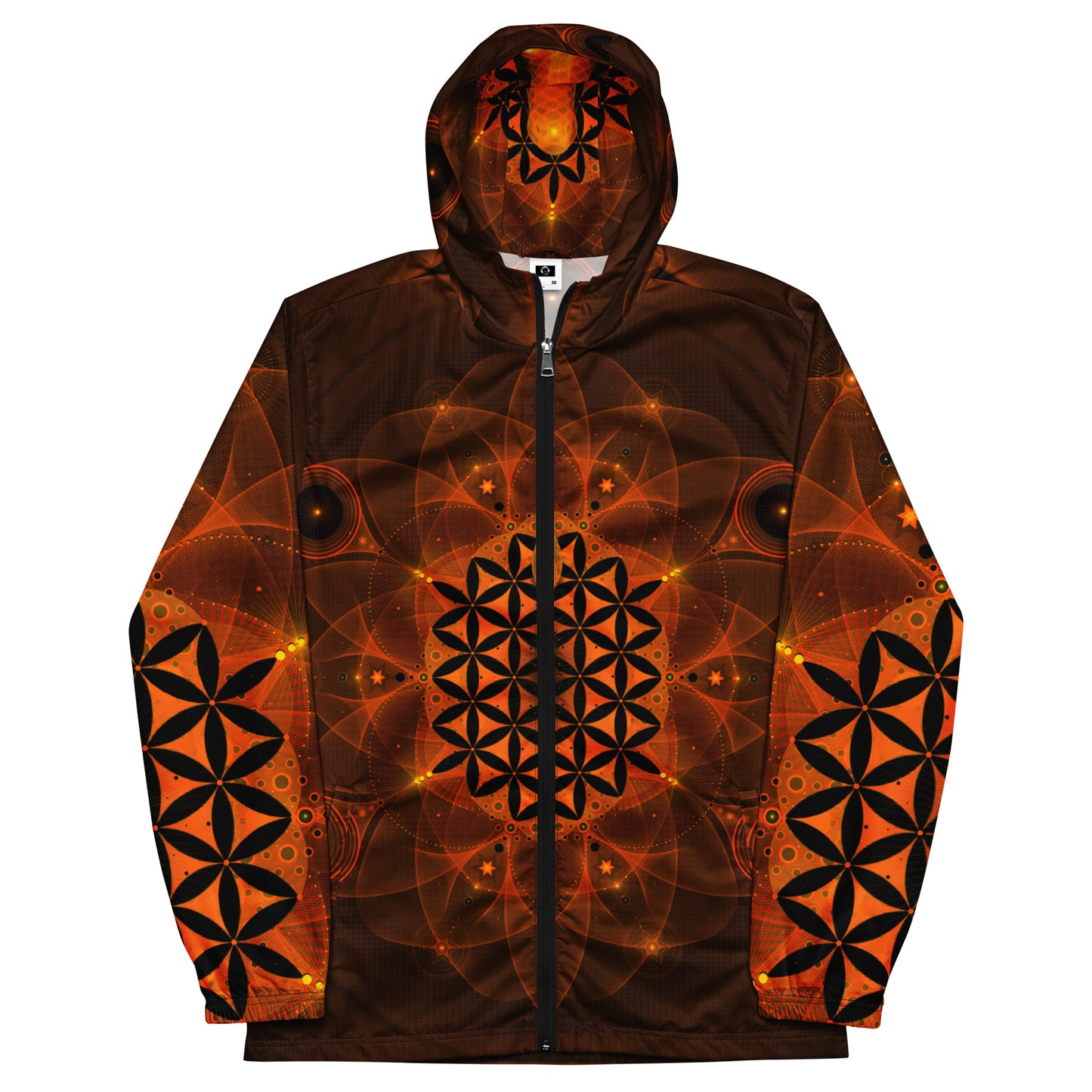 Sacred Horse Mandala Unisex Windbreaker