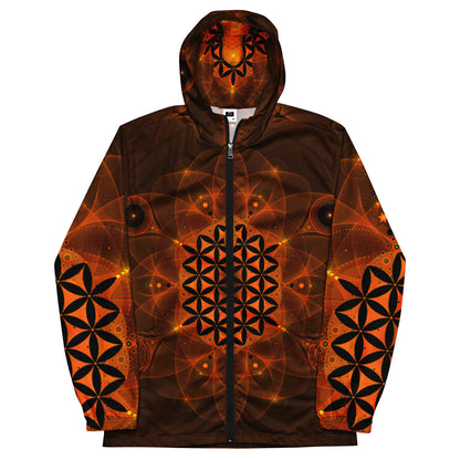 Sacred Horse Mandala Unisex Windbreaker