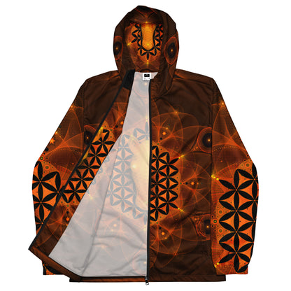 Sacred Horse Mandala Unisex Windbreaker