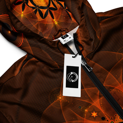 Sacred Horse Mandala Unisex Windbreaker
