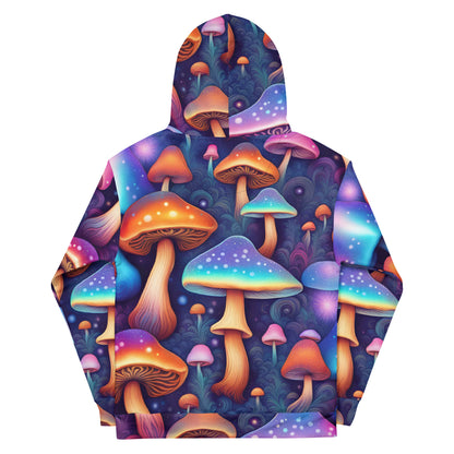 Shroom Wonderland Unisex Hoodie - Recycled Material
