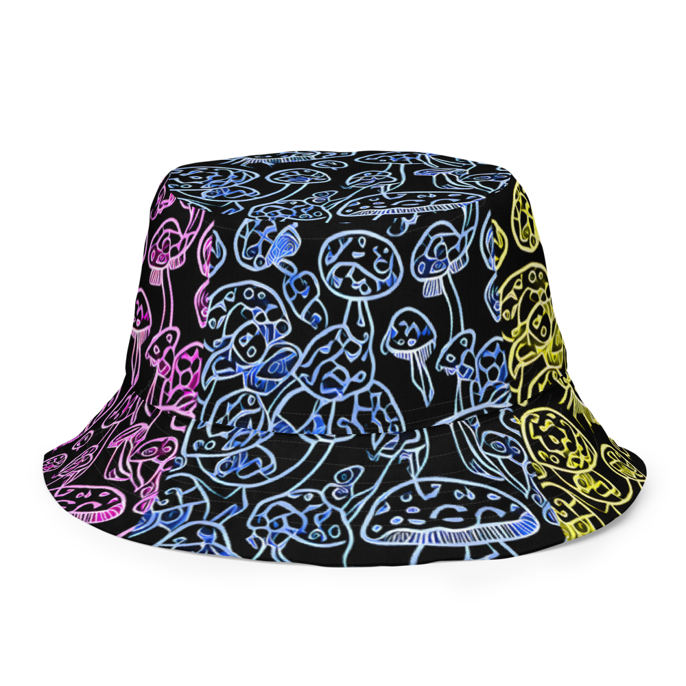 Shrooms Reversible Bucket Hat