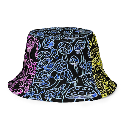 Shrooms Reversible Bucket Hat