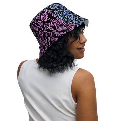 Shrooms Reversible Bucket Hat